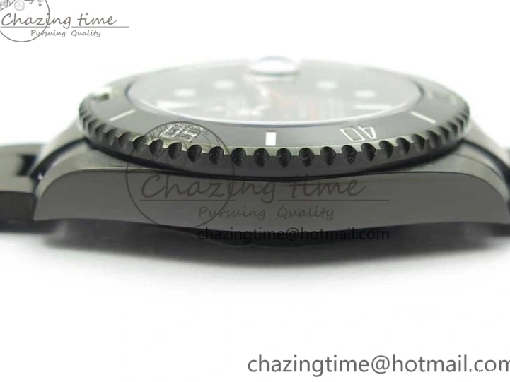 PVD 1:1 Noob Bracelet V10.5 Black PVD RED on SINGLE Dial Edition Submariner A2836 BLAKEN Best 0220